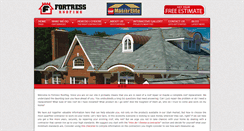 Desktop Screenshot of fortressroofingutah.com